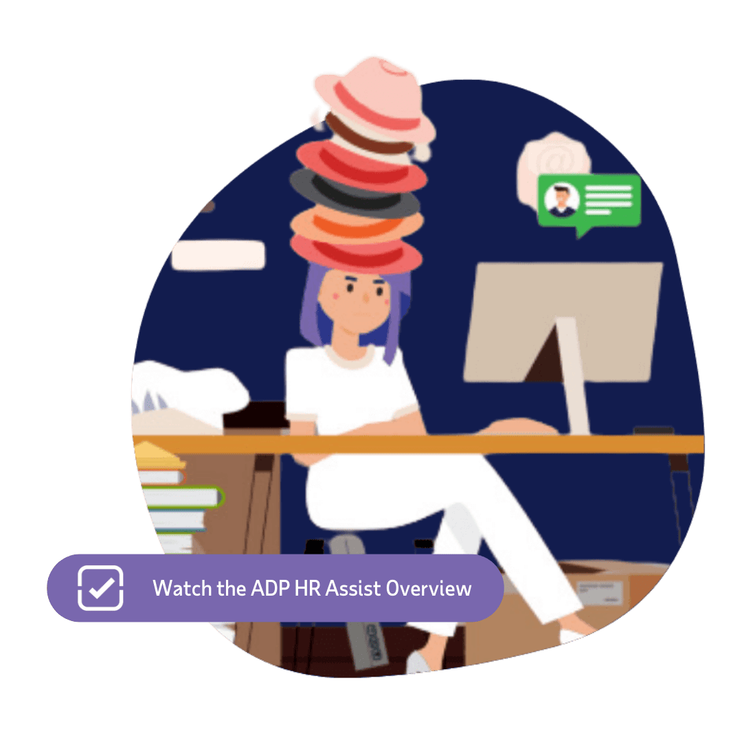 Product video explaining features of ADP small business payroll software.