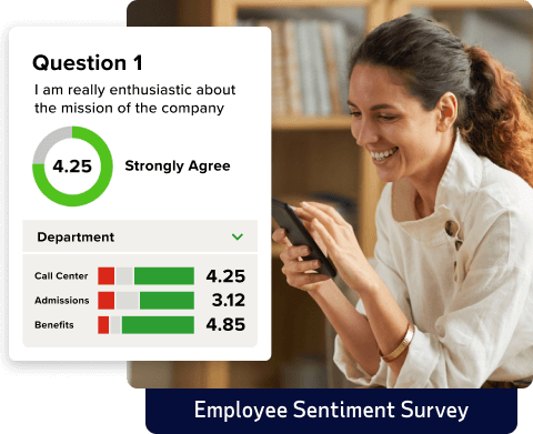 Sample employee survey question